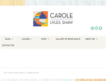 Tablet Screenshot of carolelylesshaw.com